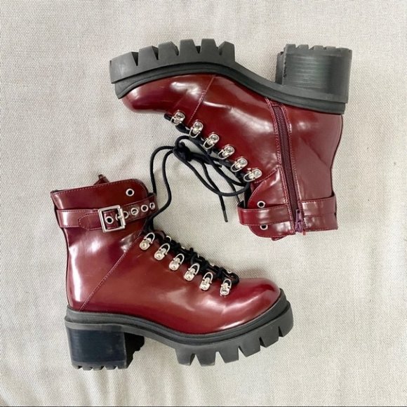 Free People x Jeffrey Campbell Czech Lace Up Boot